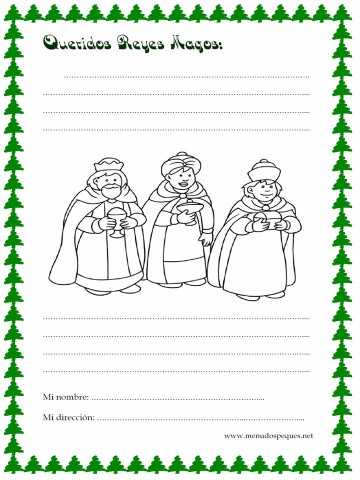 carta reyes magos